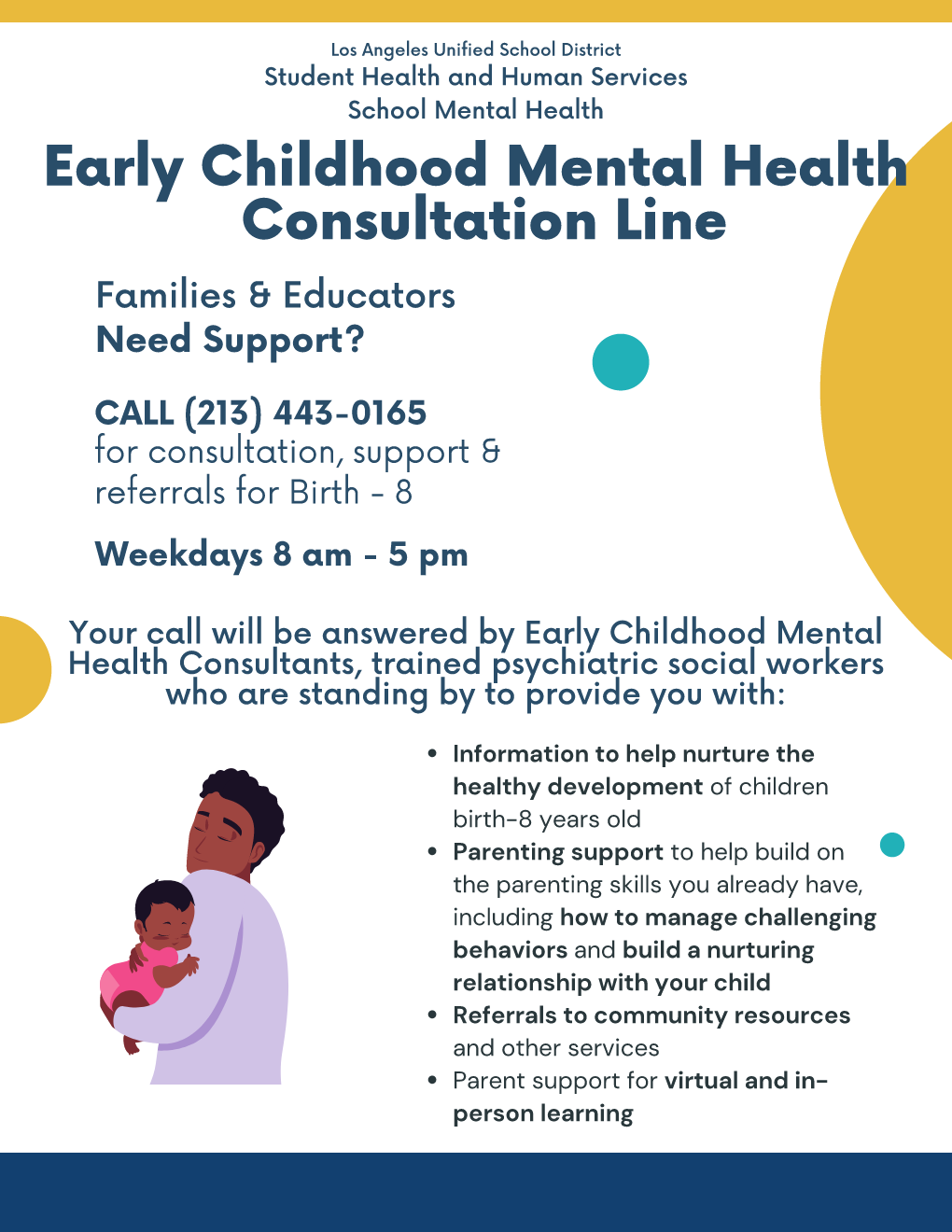 LAUSD Early Childhood Mental Health Consultation Line Eagle Rock Jr